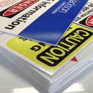 4MM Coroplast (flute direction along height)