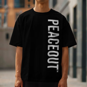 PeaceOUT Tee BK