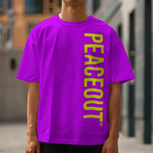 PeaceOUT Tee Purp